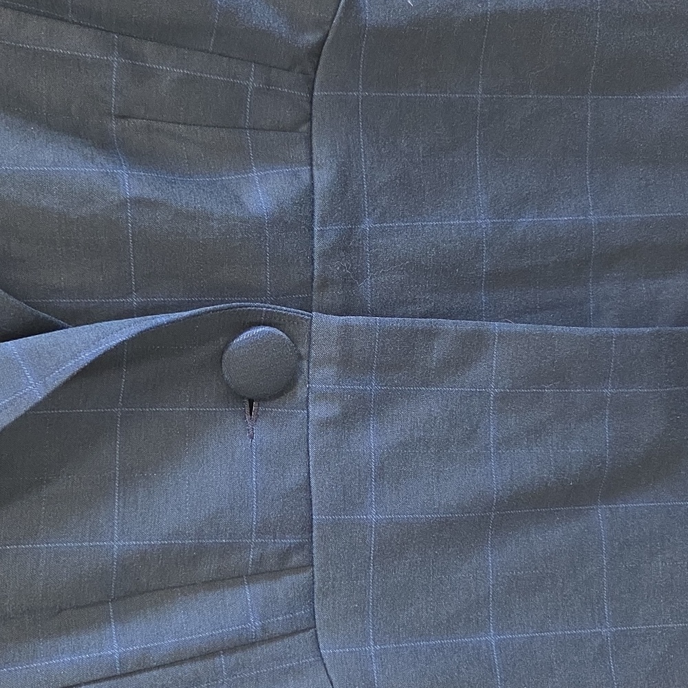 Cabi Sunset Kiss Windowpane Navy Single-Button Bl… - image 4